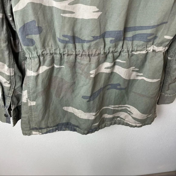 Rails Whitaker Jacket Faux Fur Lining Sage Camo Contemporary Women’s Casual XS - Picture 13 of 14